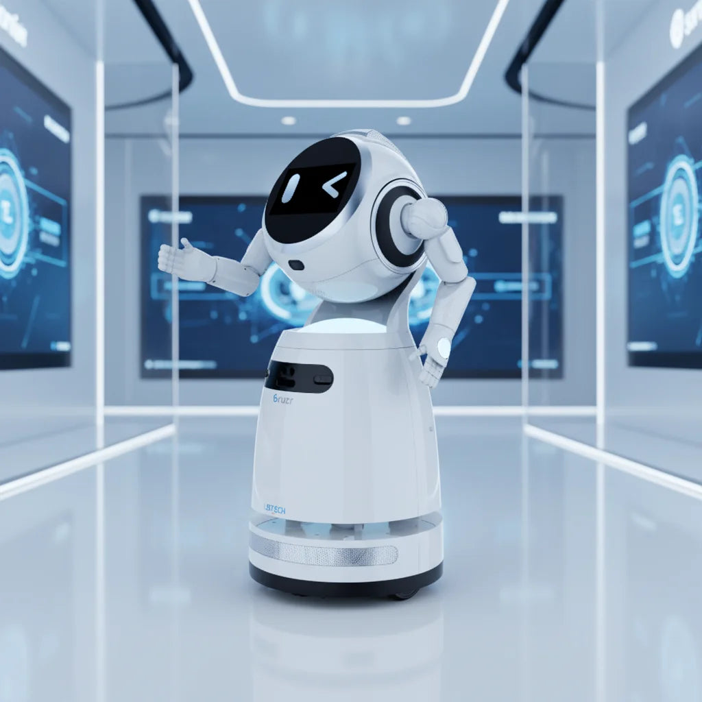 UBTECH Cruzr – Inteligentny Robot Usługowy z Rozpoznawaniem Twarzy, Nawigacją i Obsługą Klienta
