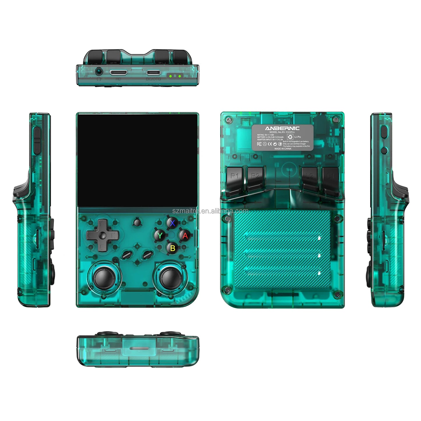 Anbernic RG35XX Pro – Konsola Retro 3,5'' IPS, H700, WiFi, Linux 64-bit
