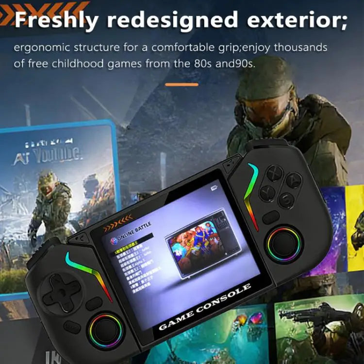 X95 Pro – Konsola Android 3,5'' IPS z Chwytami i RGB, WiFi