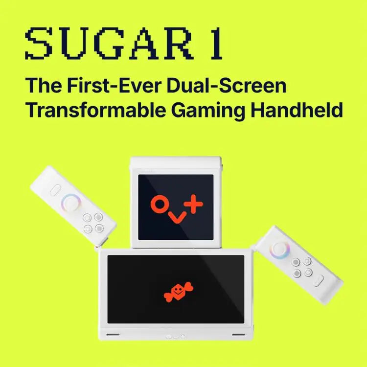 ONE-NETBOOK Sugar 1 – Składana Konsola 2 Ekrany, 16+512GB, Android 14