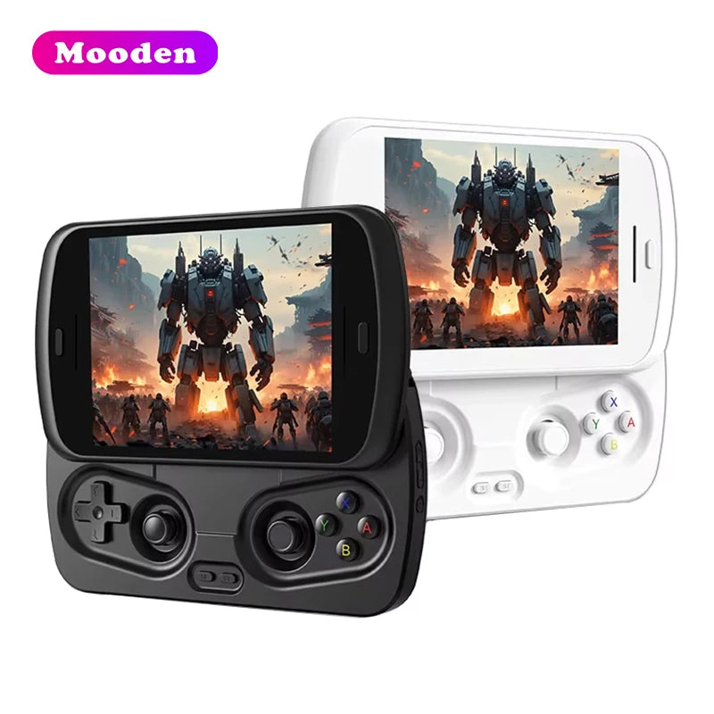 Anbernic RG Slide – Konsola Retro 4,7'' LTPS 120Hz, Android, Unisoc T820, 8/128GB