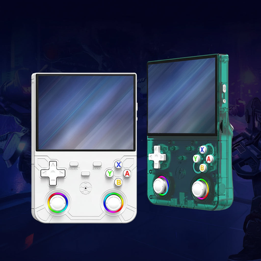 R36 Ultra X – Konsola Retro Handheld 4,5'' IPS, RK3326, Linux, WiFi, 64GB (20 000+ Gier)