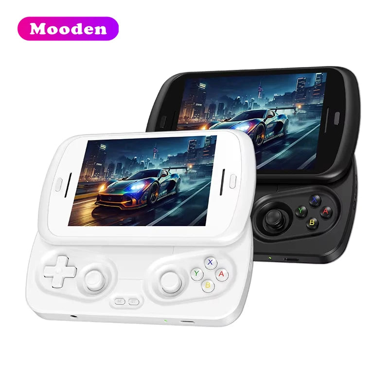 Anbernic RG Slide – Konsola Retro 4,7'' LTPS 120Hz, Android, Unisoc T820, 8/128GB