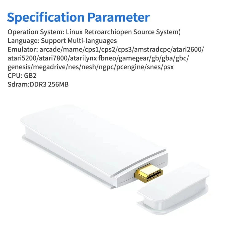 M15 – Konsola TV 4K HDMI, Podwójny Pad