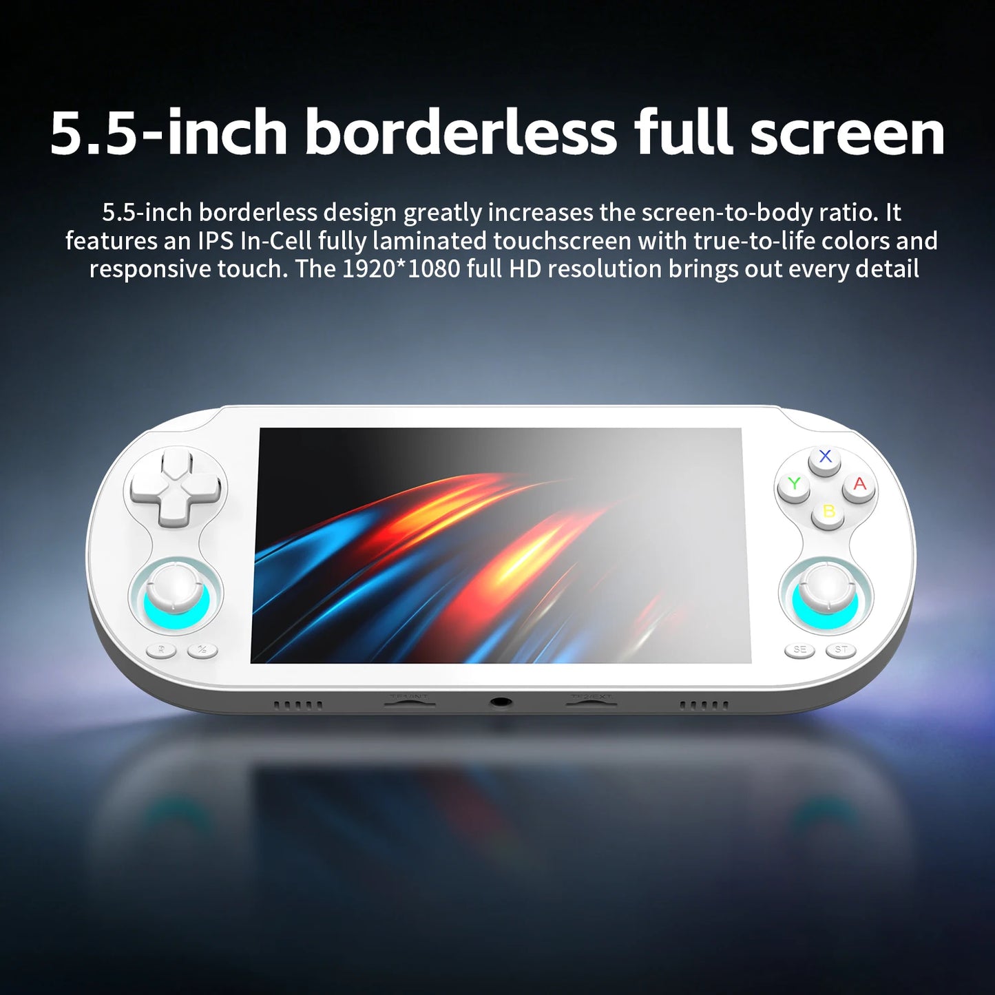 Anbernic RG Vita Pro – Konsola Retro 5,48'' Dotyk, Dual-OS Android/Linux, WiFi 6