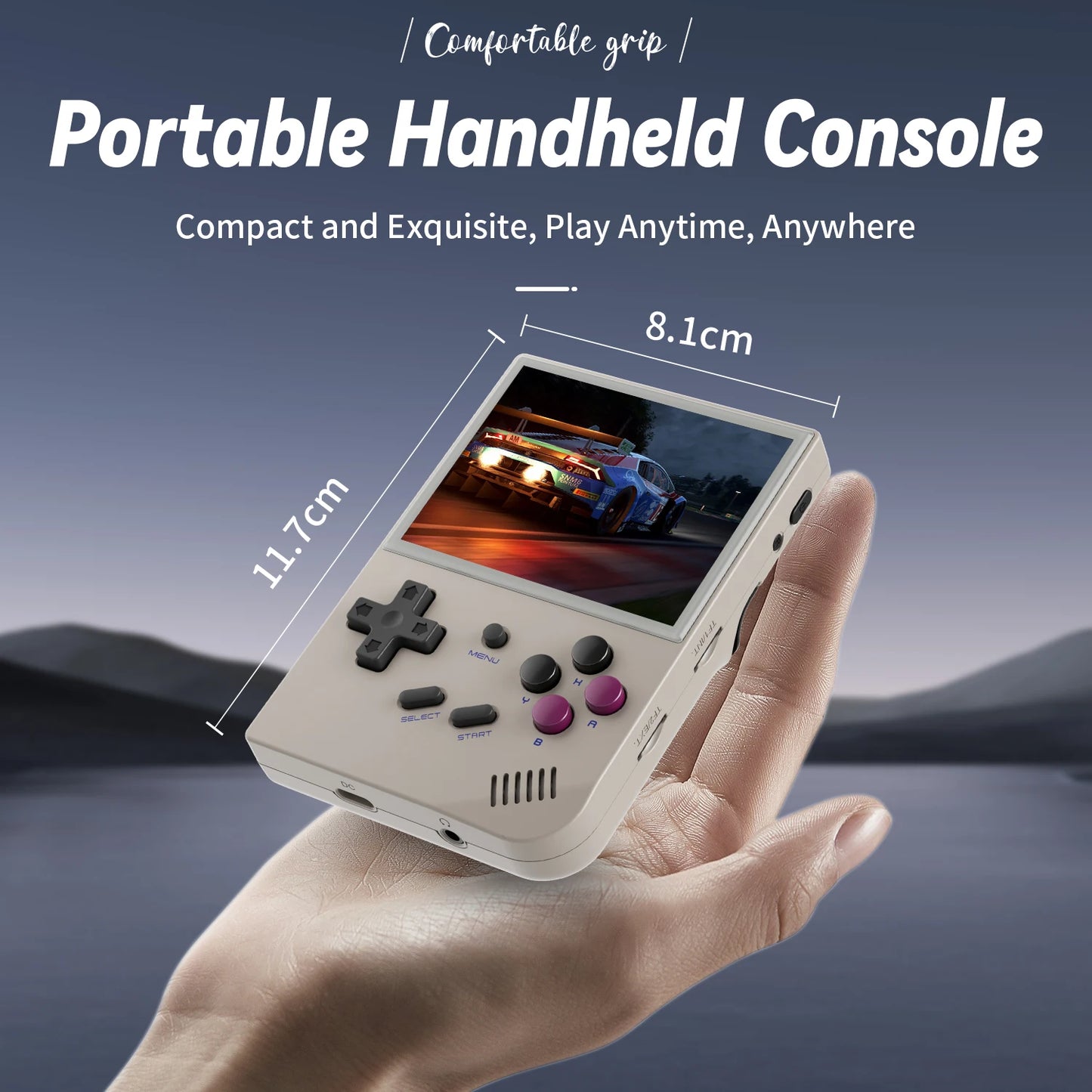 Anbernic RG35XX – Konsola Retro 3,5'' IPS, Procesor H700, Linux 64-bit