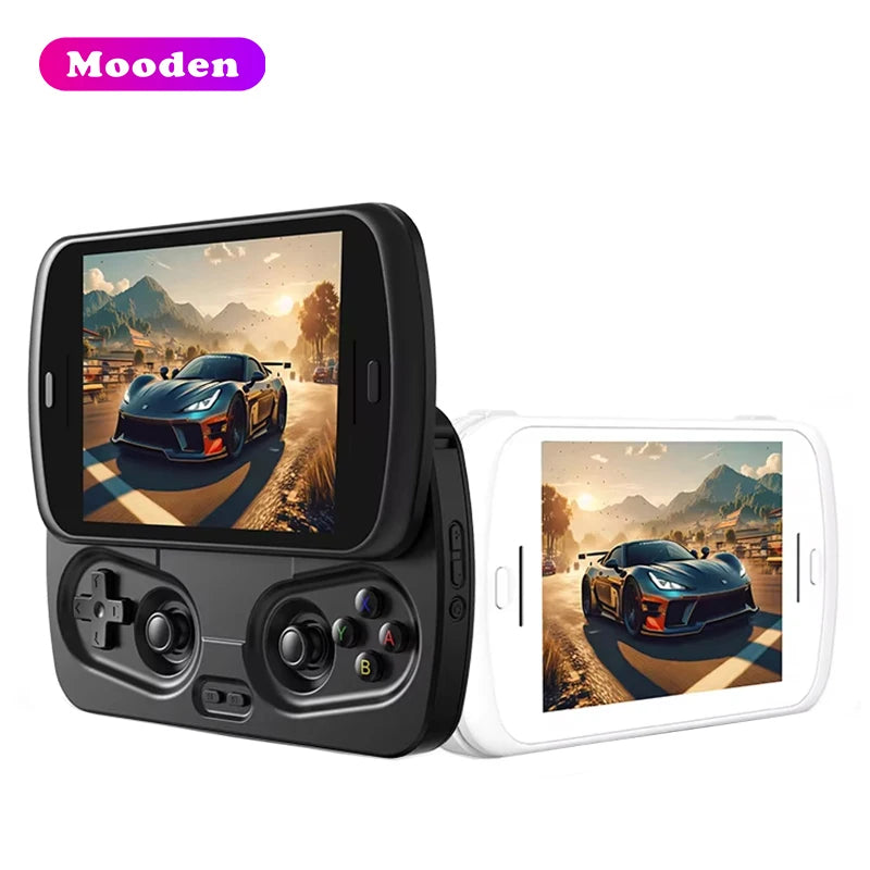Anbernic RG Slide – Konsola Retro 4,7'' LTPS 120Hz, Android, Unisoc T820, 8/128GB