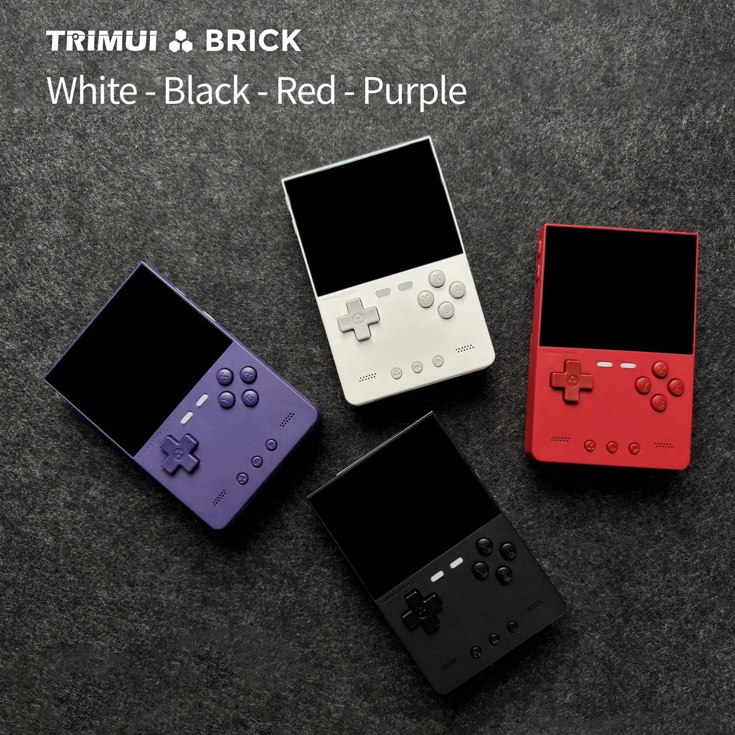 TRIMUI BRICK – Przenośna Konsola Retro Open Source, 3,25" IPS, 10 000 Gier, 64GB