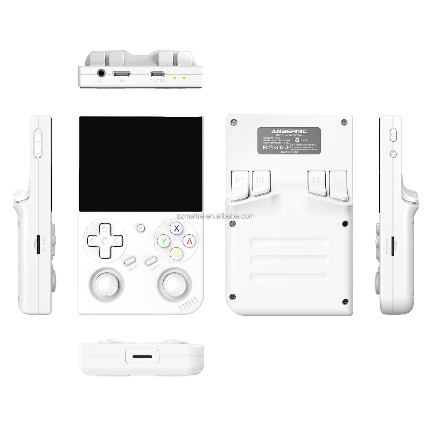 Anbernic RG35XX Pro – Konsola Retro 3,5'' IPS, H700, WiFi, Linux 64-bit