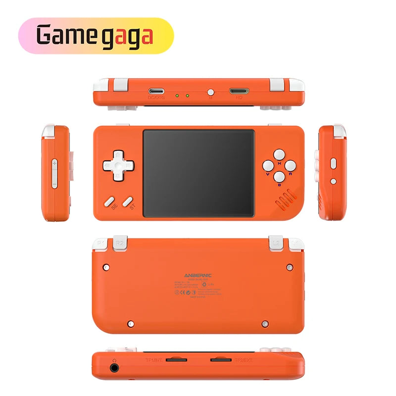 Anbernic RG28XX – Konsola Retro 2,8'' IPS 640×480, Linux 64-bit, Quad-Core
