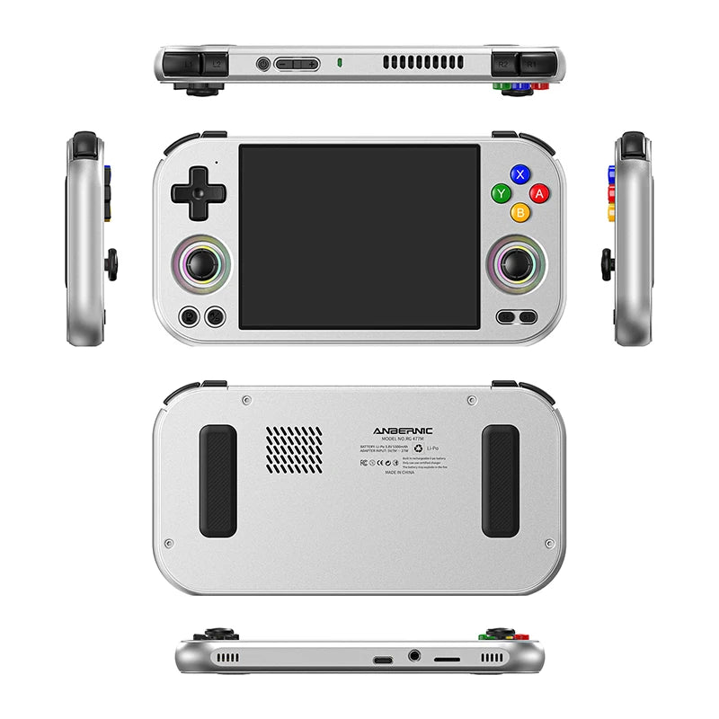 Anbernic RG477M – Konsola Retro 4,7'' Dotyk, Android 14, Dimensity 8300, AI