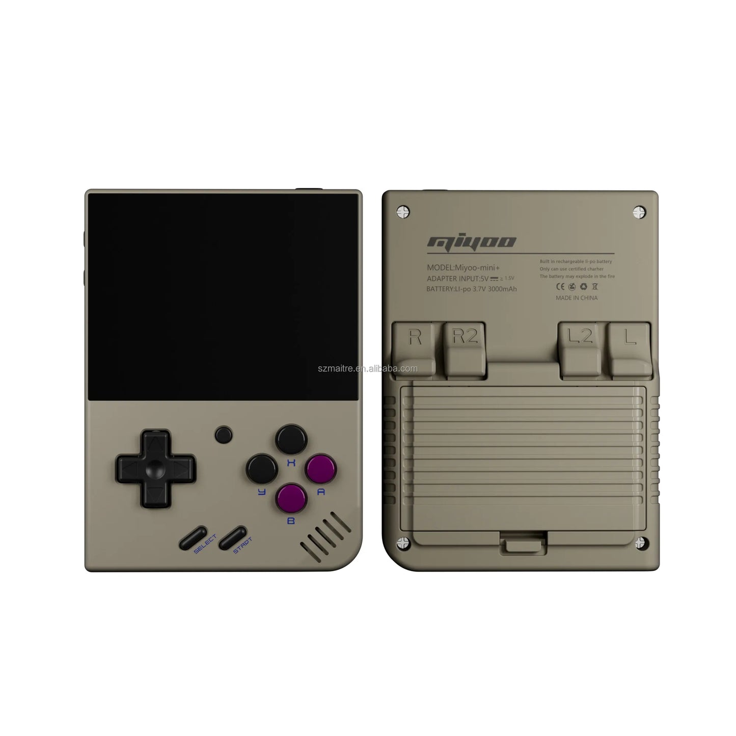 Miyoo Mini Plus – Konsola Retro 3,5'' IPS, Linux Onion, 64GB, WiFi
