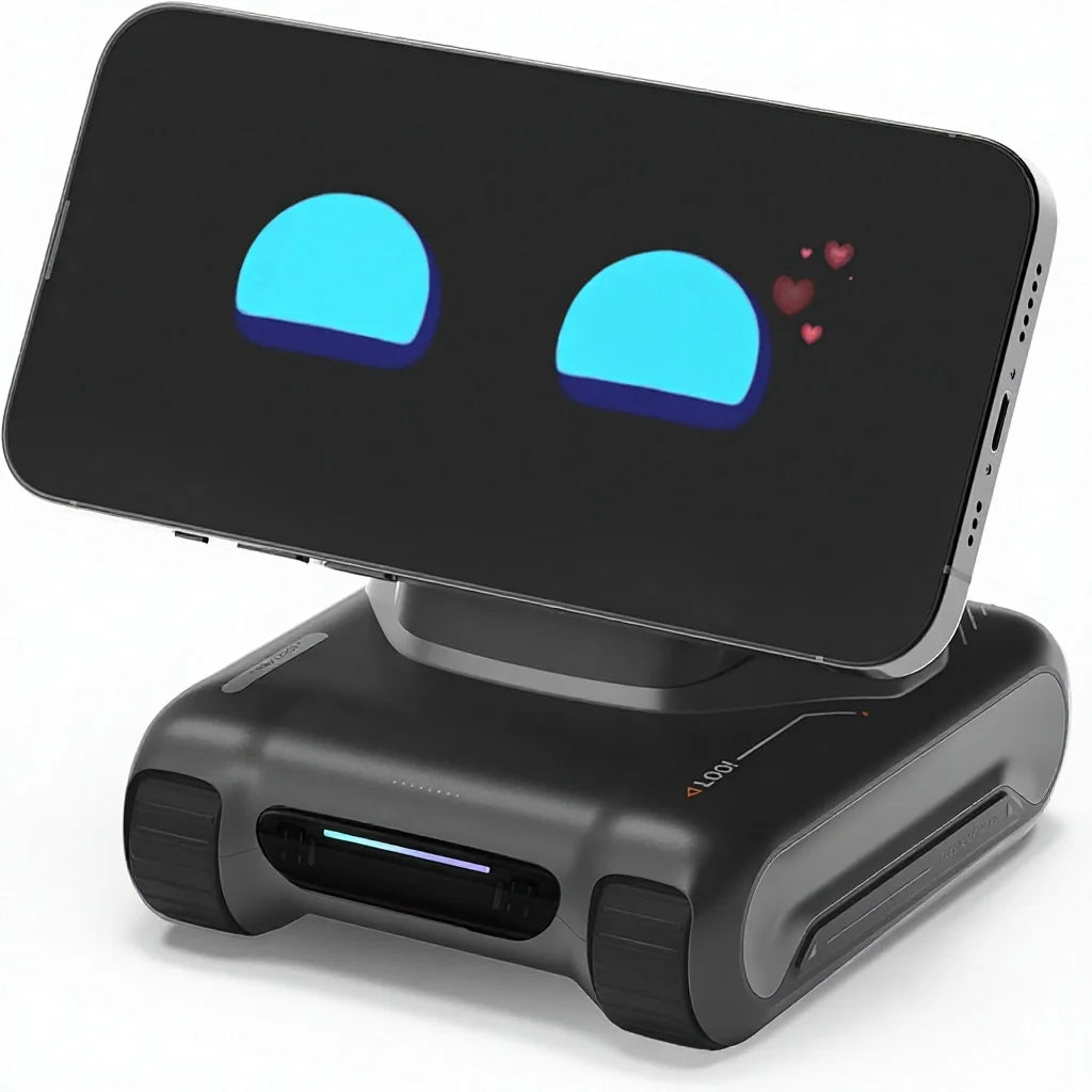 LOOI – Robot AI na Biurko z ChatGPT, Pamięcią i Ładowaniem 10W | Towarzysz AI