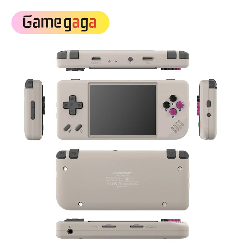 Anbernic RG28XX – Konsola Retro 2,8'' IPS 640×480, Linux 64-bit, Quad-Core
