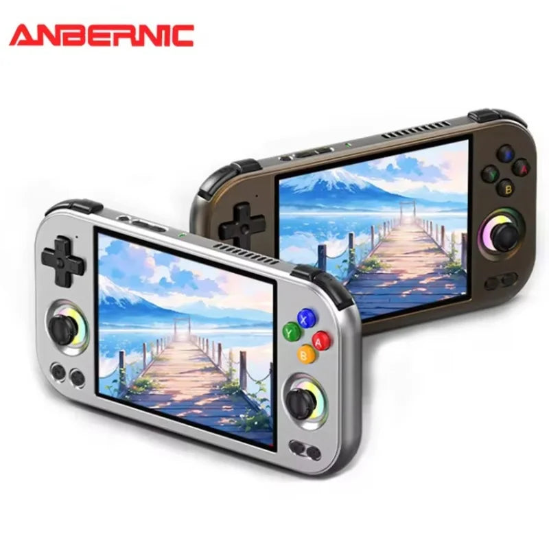 Anbernic RG477M – konsola retro w metalowej obudowie CNC, ekran 4,7 cala