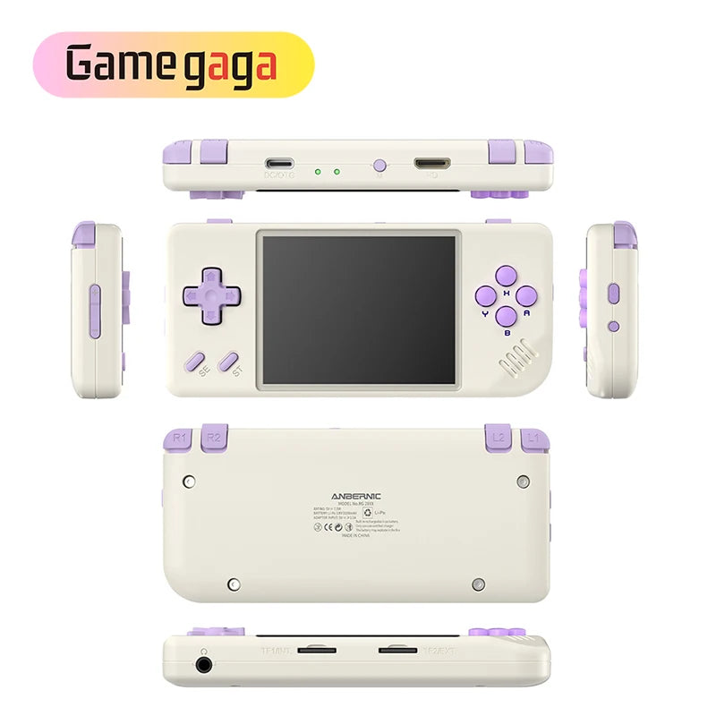 Anbernic RG28XX – Konsola Retro 2,8'' IPS 640×480, Linux 64-bit, Quad-Core