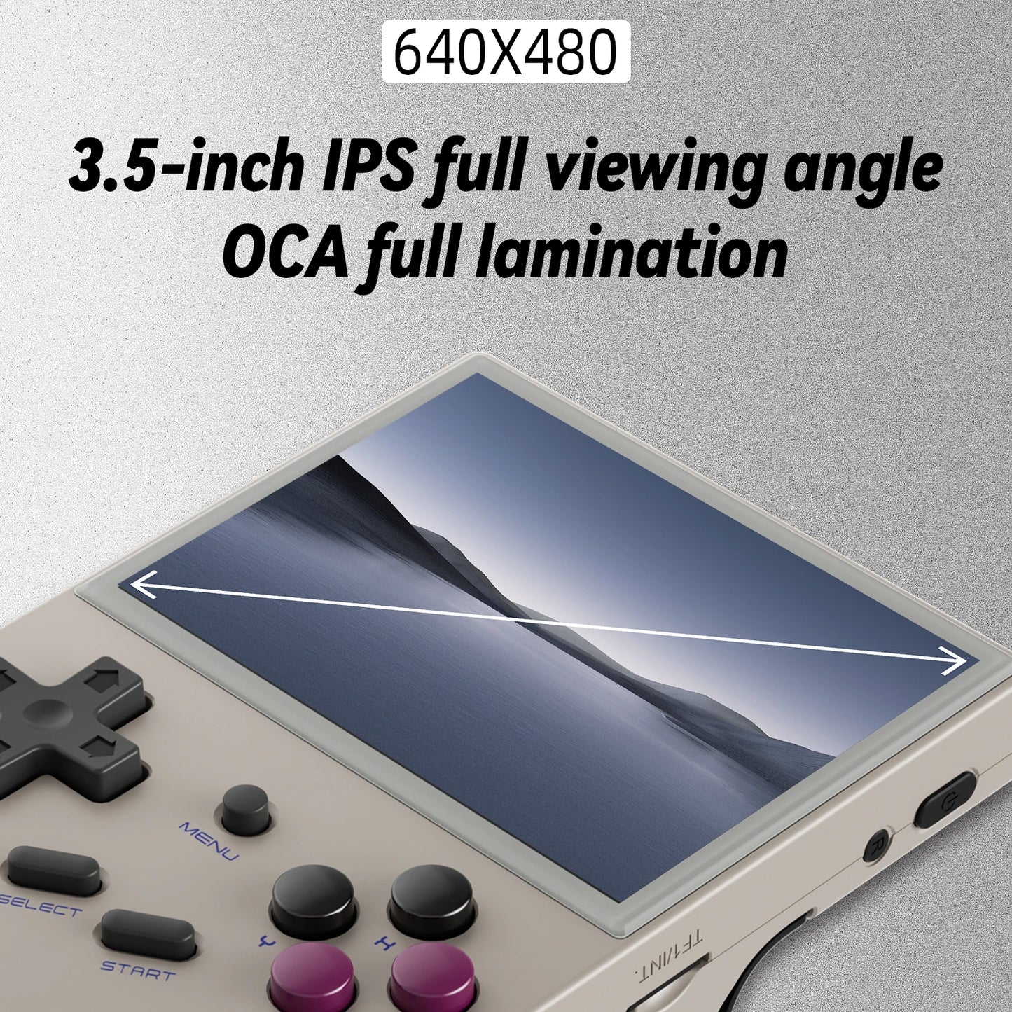 Anbernic RG35XX – Konsola Retro 3,5'' IPS, Procesor H700, Linux 64-bit