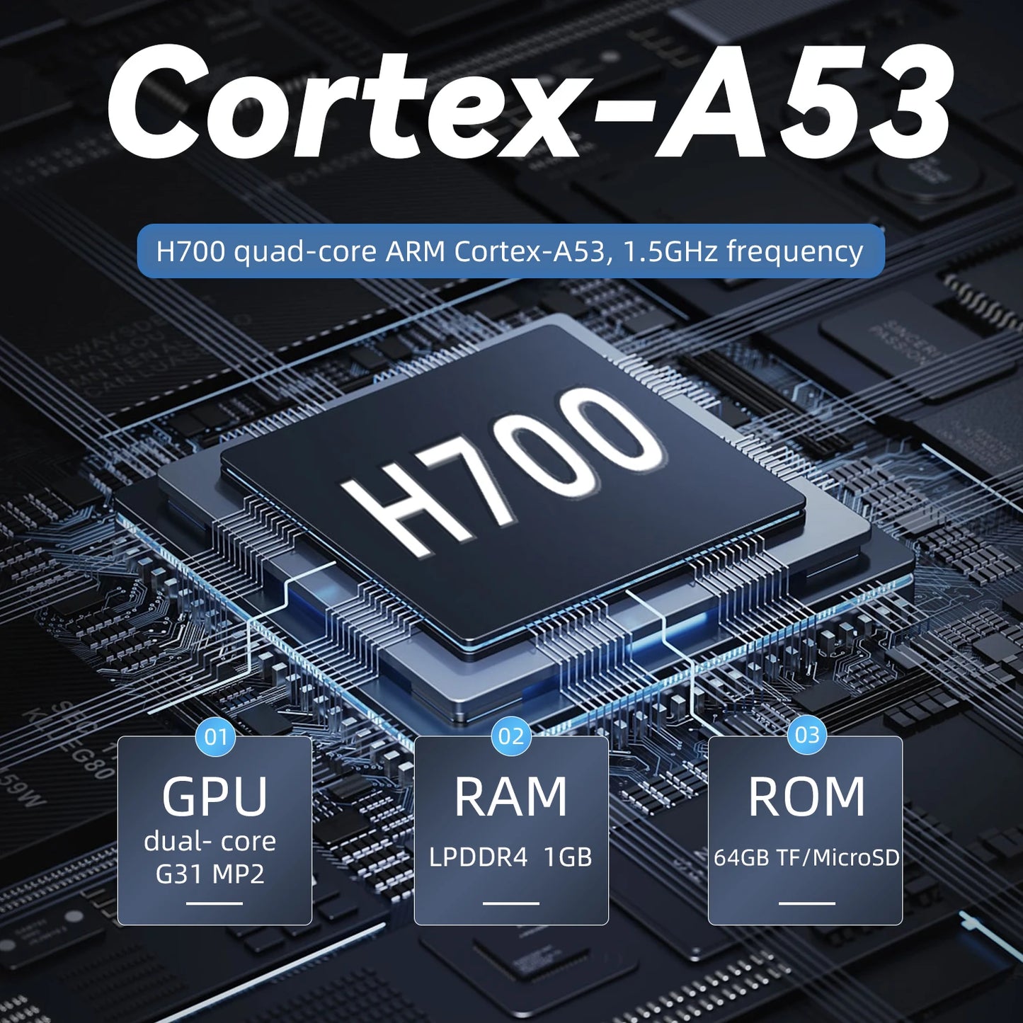 Anbernic RG35XX H – Konsola Retro 3,5'' IPS Pozioma, H700, WiFi, Linux 64-bit
