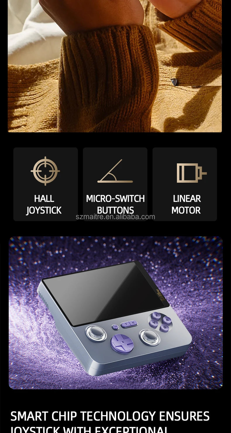 E5 Ultra – Konsola Retro 5'' IPS Dotyk, T620, WiFi 6, Streaming