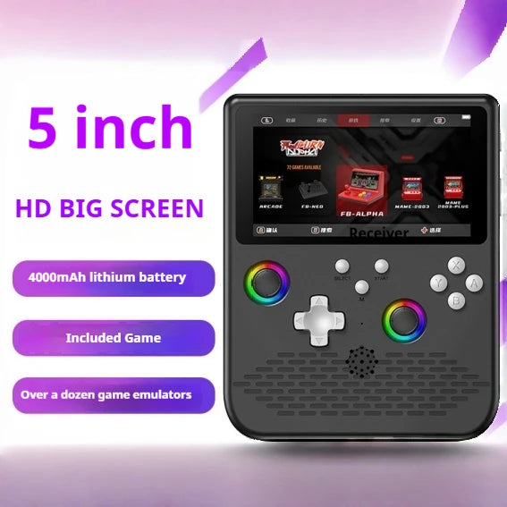 H5 – Konsola Retro 5'' IPS, Linux, 64GB, WiFi