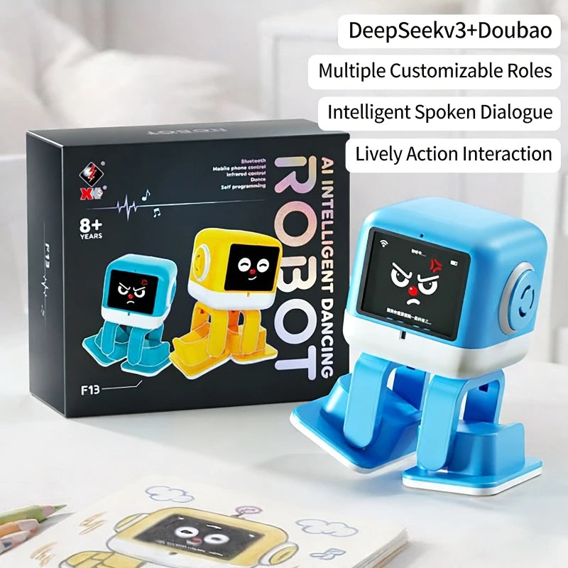 Robot AI Luxuglow – Interaktywny Robot z DeepSeek, Rozpoznawanie Mowy, Język Polski