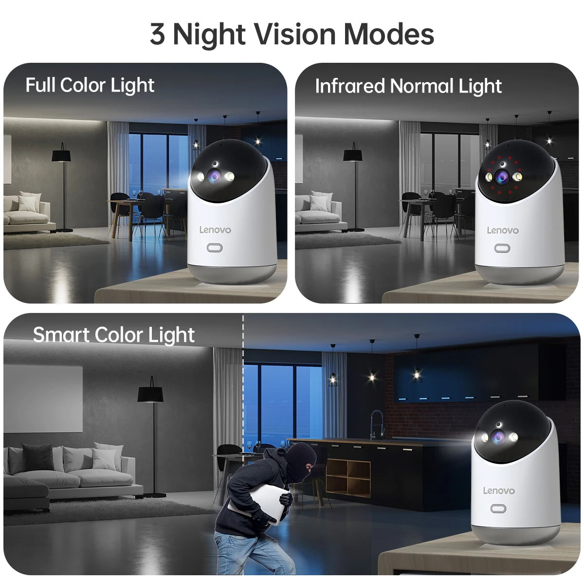 Kamera WiFi 5MP Smart Home - Full Color Night z Auto