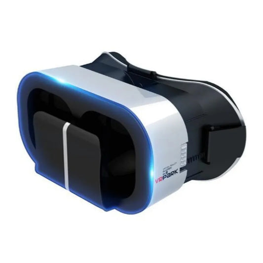 Gogle VR V5 VRPARK do smartfona 6,7 cala z niebieskim podświetleniem LED, czarno-białe