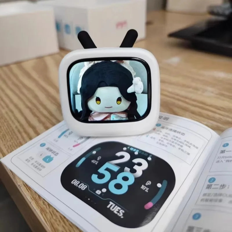 Cubeface Mini TV – Słuchawki Bluetooth 5.3 z Ekranem LCD | Bilibili Anime