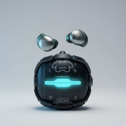 Zombiescat Mini – Słuchawki Bezprzewodowe Bluetooth 5.4, 20h Bateria, IPX5
