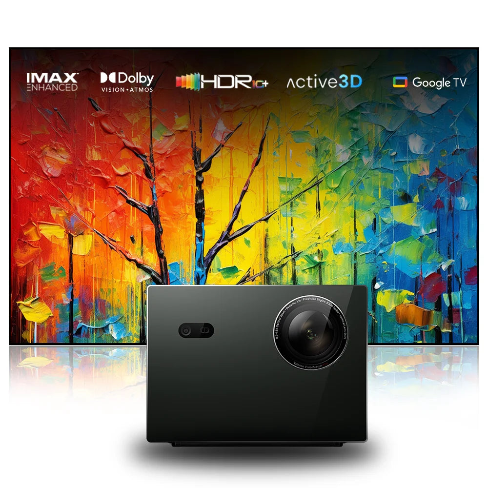 Awol 3000 Projektor laserowy 4K 3000 ANSI lumenów TV