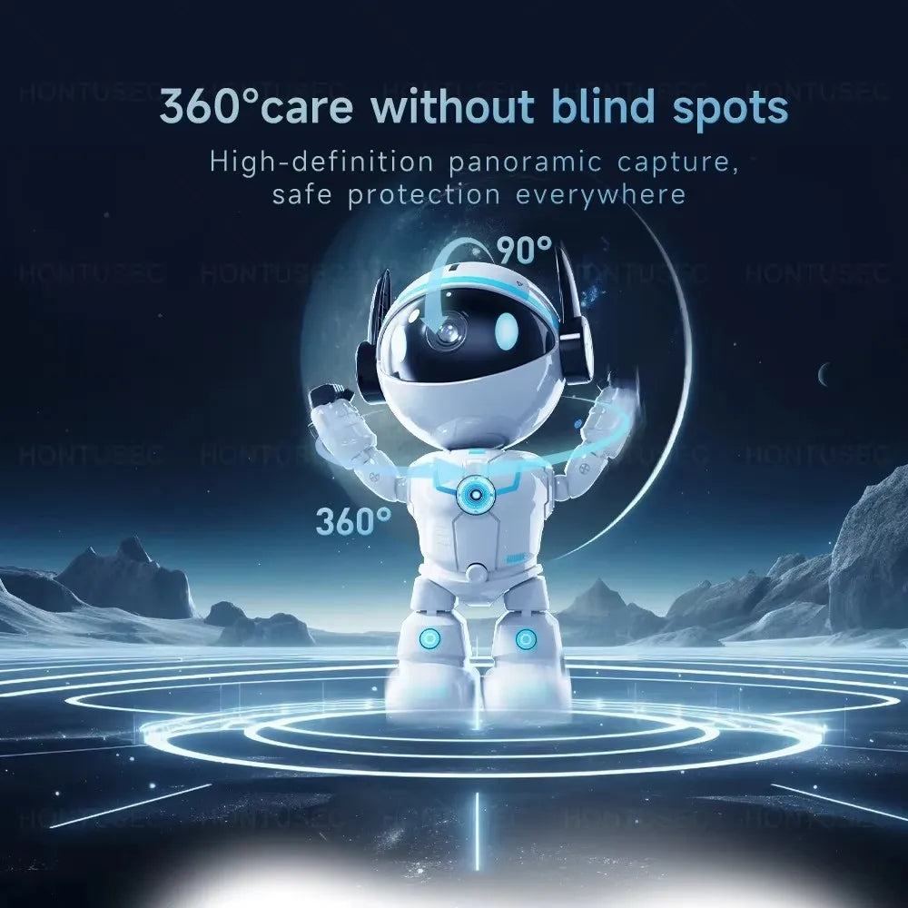 Kamera Robot WiFi 5MP HiEasy - Indoor z Auto Tracking i Audio 2-Way