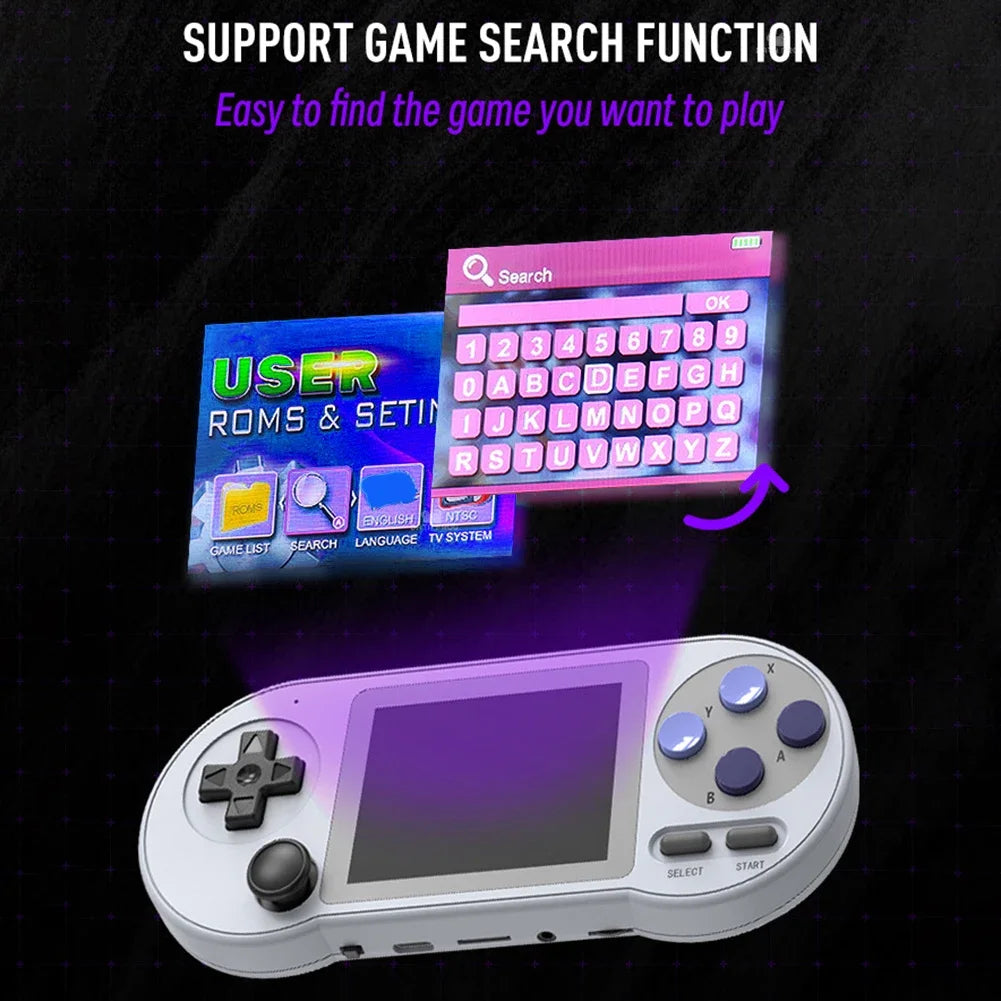 DATA FROG SF2000 mini konsola retro 3 cale