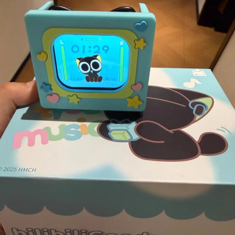 Cubeface Luo Xiao Hei – Słuchawki Bluetooth 5.3 z Ekranem LCD | Bilibili Anime