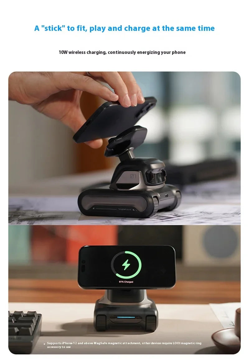 LOOI Robot — Ożyw Swój Smartfon z Rozpoznawaniem Twarzy - zdjęcie 2