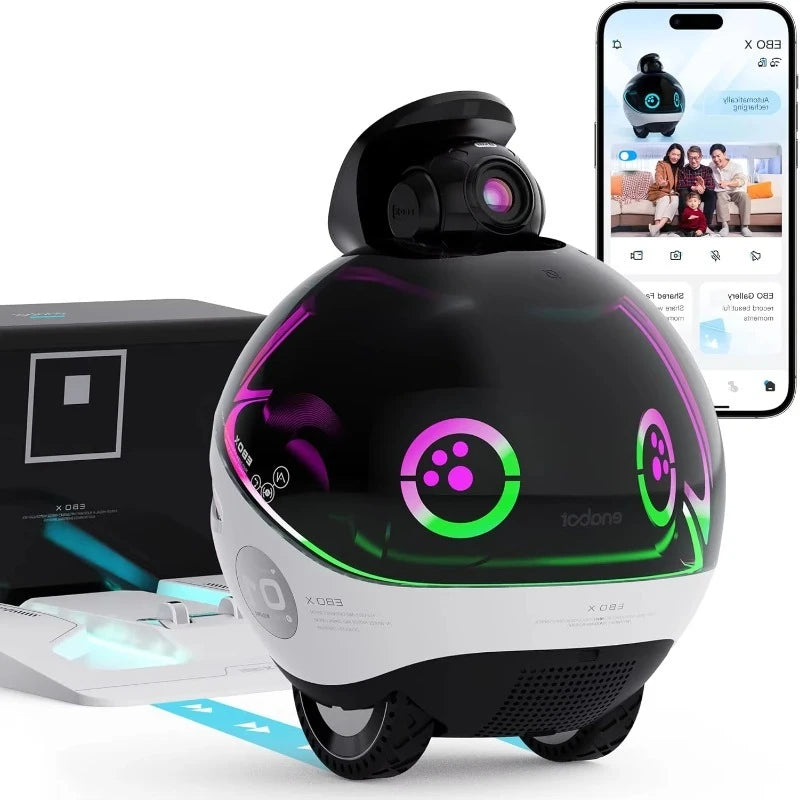 Kamera Domowa GPT-4o z AI - Robot Pet Camera 4K z Kontrolą Głosową