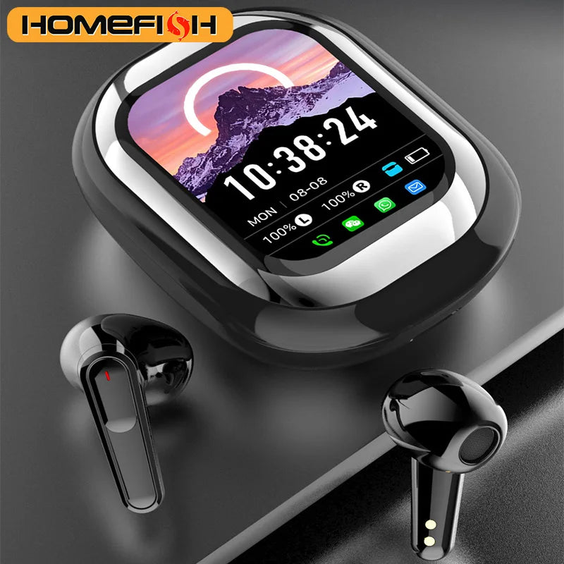 SE-ONE – inteligentne słuchawki TWS z kolorowym ekranem LED, Bluetooth 5.4