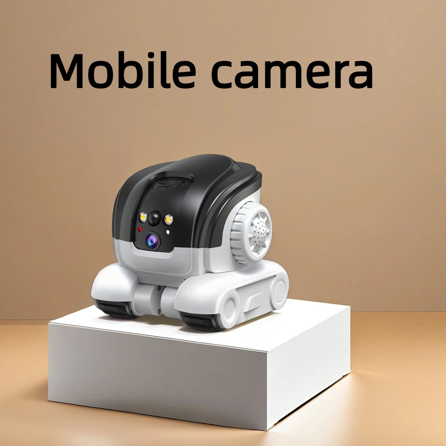 Pet Camera Robot Dual Lens Kamera do monitoringu zwierząt – WiFi, laser, kolorowa noktowizja - zdjęcie 4