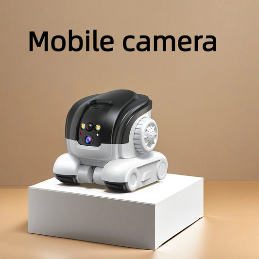 Pet Camera Robot Dual Lens Kamera do monitoringu zwierząt – WiFi, laser, kolorowa noktowizja - zdjęcie 4
