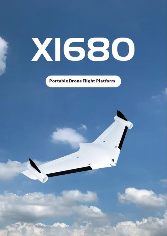 Dron Profesjonalny George Vision - Xfly X1680 Remote Flying Unmanned Aerial Vehicle Assembly Fixed Wing Model Uav Carrier Dual Engine Aerial Photography Aircraft - Luksus i Innowacja
