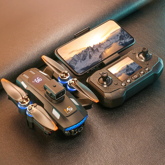 M6 Dron z Kamerą 4K/8K i Wbudowanym Ekranem do Podglądu na Żywo - zdjęcie 2