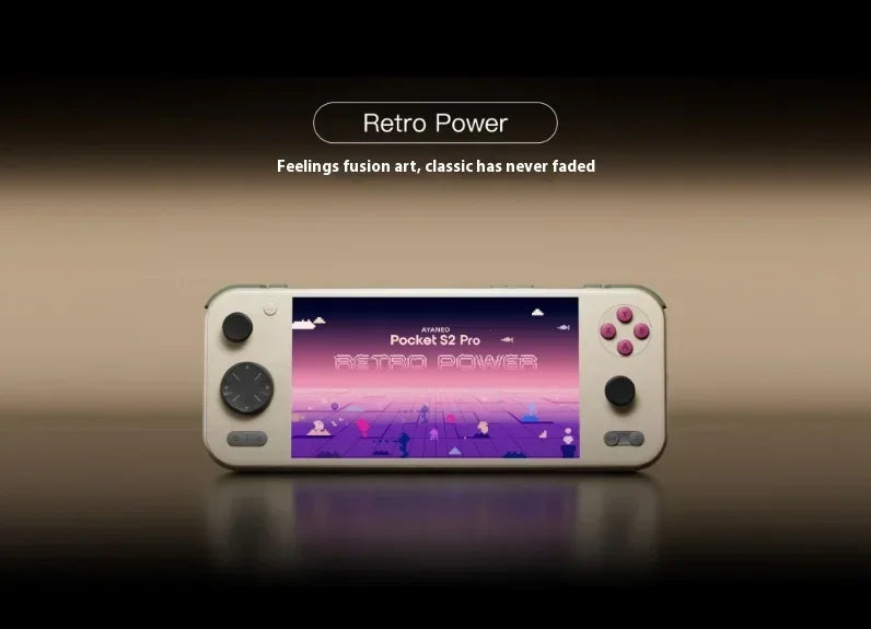 AYANEO Pocket S2 - Konsola Przenośna 8Gen3 Ekran 2K 6.3" Android 14 Steam