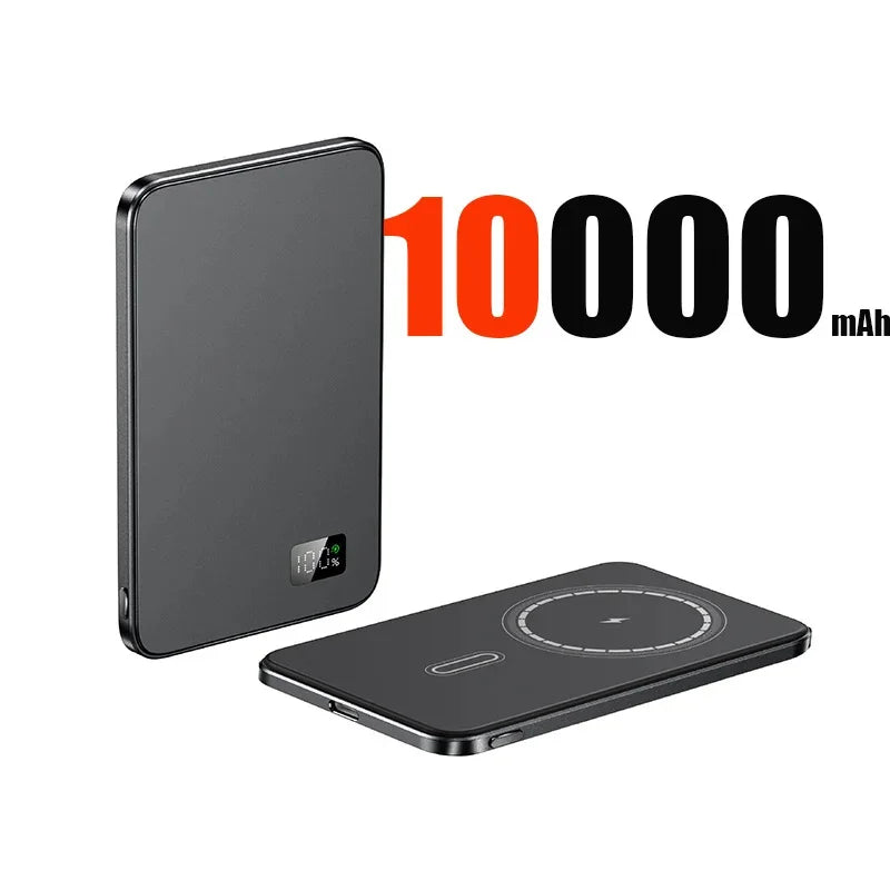 Powerbank Magnetyczny 10000mAh Bezprzewodowy 25W do 1 - zdjęcie 2