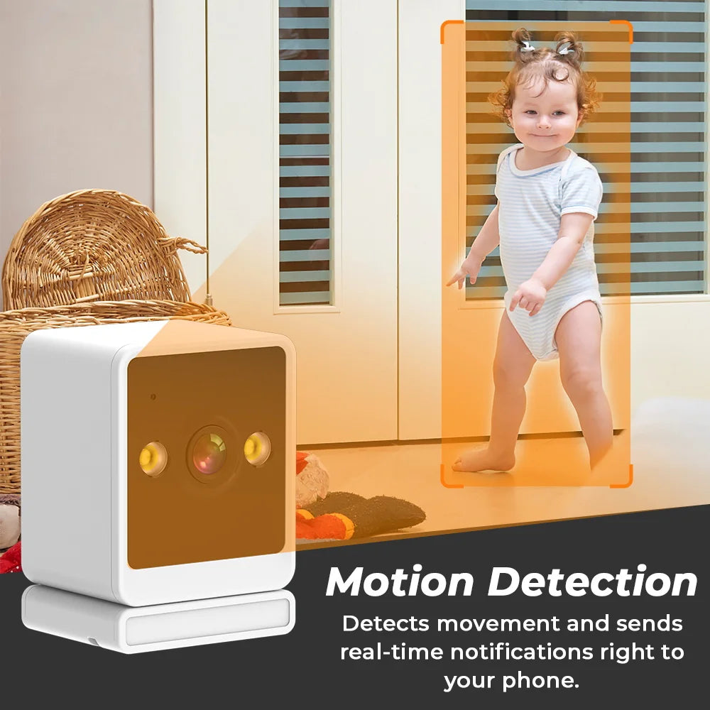 Kamera WiFi 1080P HD Indoor – Full HD, Dwukierunkowe Audio, Bezprzewodowa - zdjęcie 2