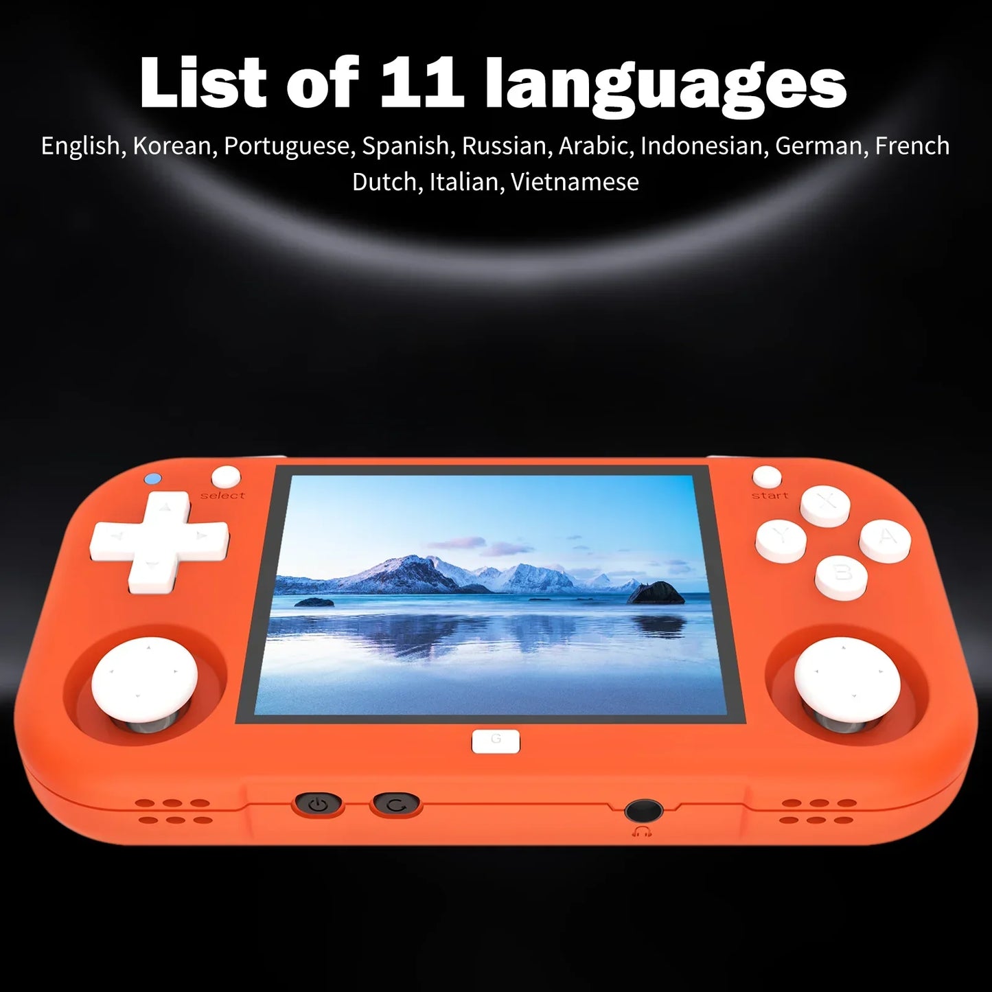 Ampown XU MINI M – Konsola Retro 2,8'' IPS, Linux, 64GB (Magazyn PL)
