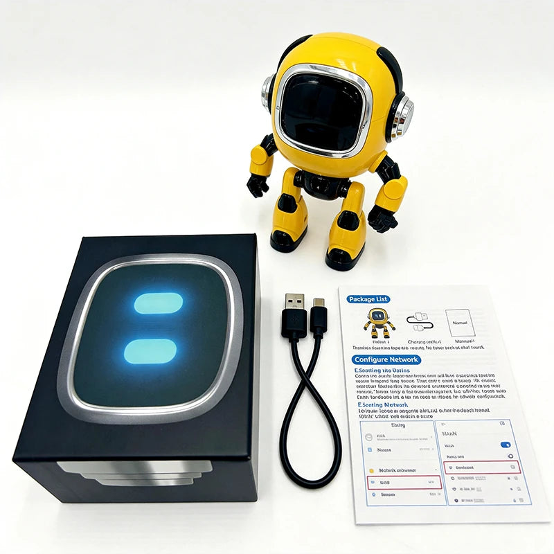 Robot AI Luxuglow – Interaktywny Robot z DeepSeek, Rozpoznawanie Mowy, Język Polski