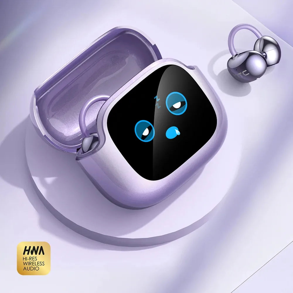 Słuchawki Nauszne Bluetooth Purple/Black – Dźwięk Stereo, Bezprzewodowe