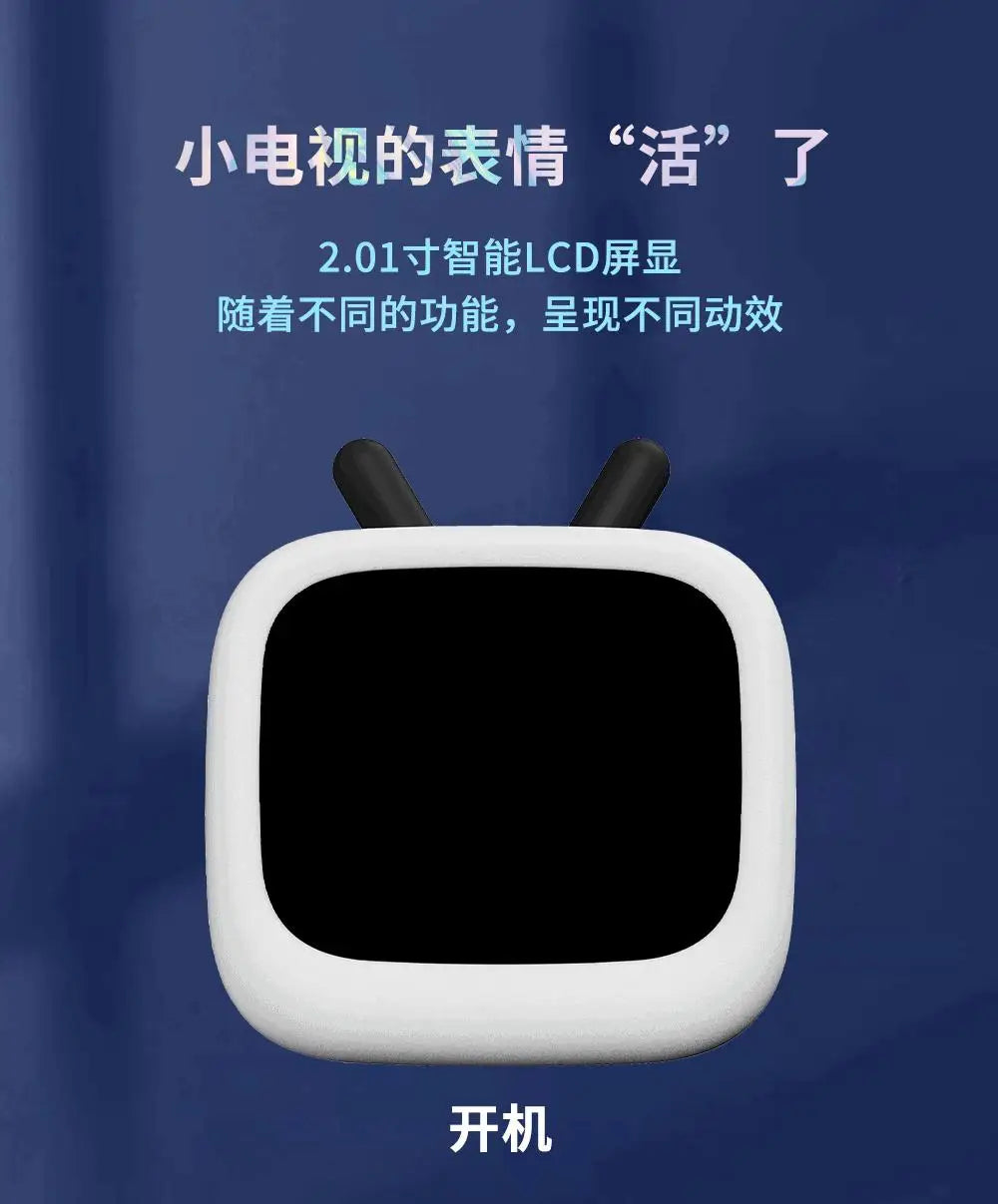 Cubeface Mini TV – Słuchawki Bluetooth 5.3 z Ekranem LCD | Bilibili Anime