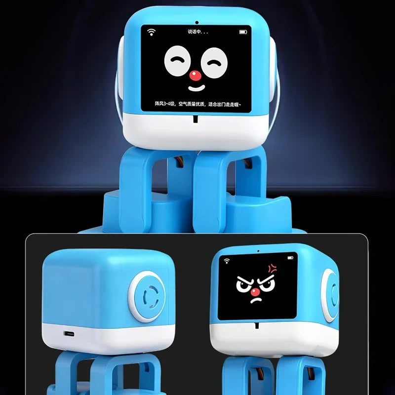 Robot AI Luxuglow – Interaktywny Robot z DeepSeek, Rozpoznawanie Mowy, Język Polski