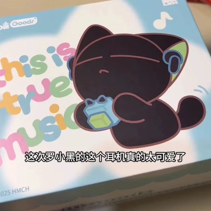 Cubeface Luo Xiao Hei – Słuchawki Bluetooth z Ekranem LCD | Bilibili Anime
