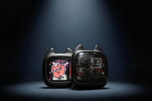 Zombies Cat B19 – Słuchawki TWS Bluetooth 6.0 z Ekranem Dotykowym i Smyczą